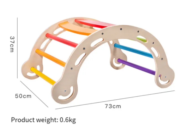 Colored Climbing / Rocking Arch