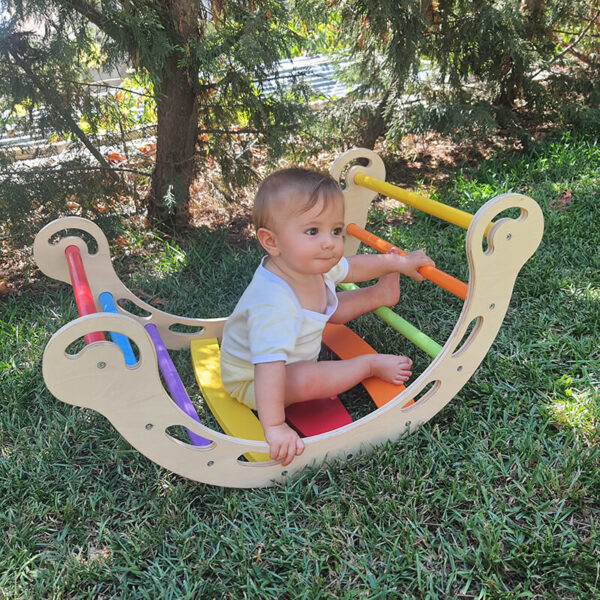Colored Climbing / Rocking Arch