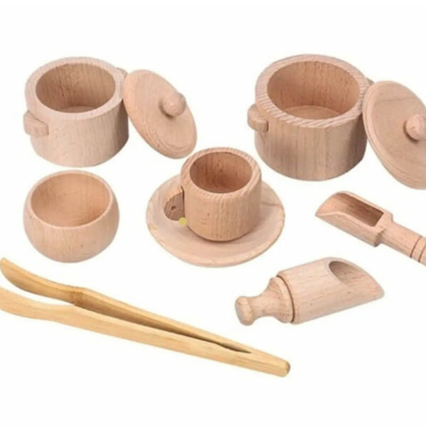 Wood Kitchen Set