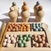 Color Sorting Tray with Jars