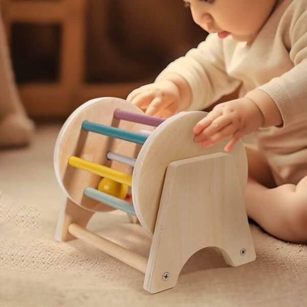 Spinning Wheel with Balls