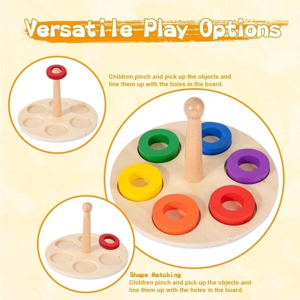 Stacking & matching color toy