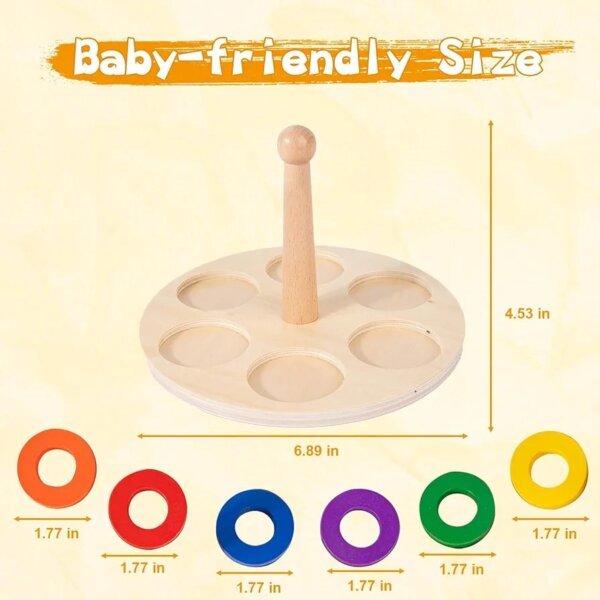 Stacking & matching color toy