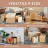 Multipurpose desk with chairs
