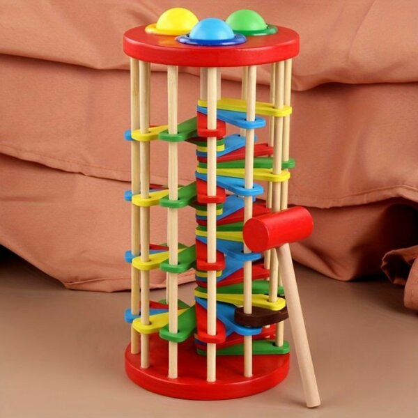 Rotating knocking Ball