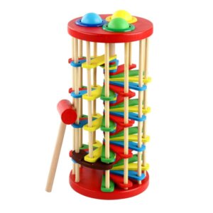 Rotating knocking Ball