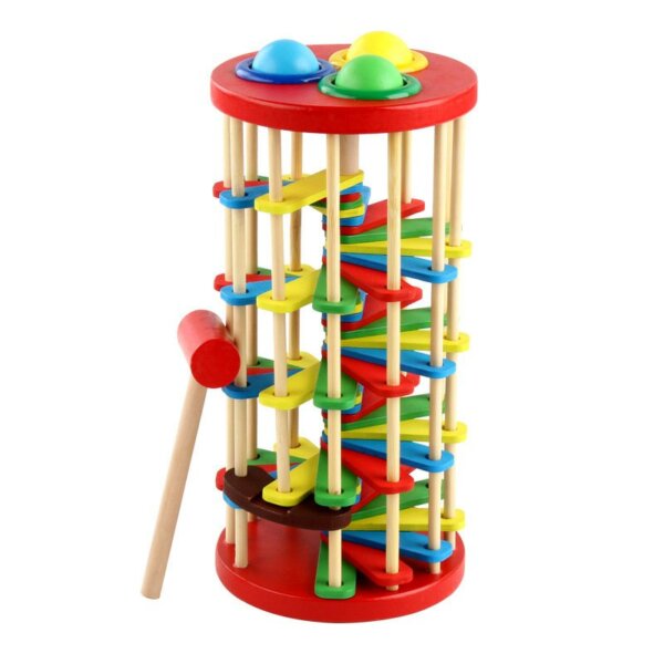 Rotating knocking Ball