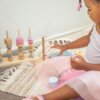 Pastel bead stacker
