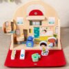 Portable busy house
