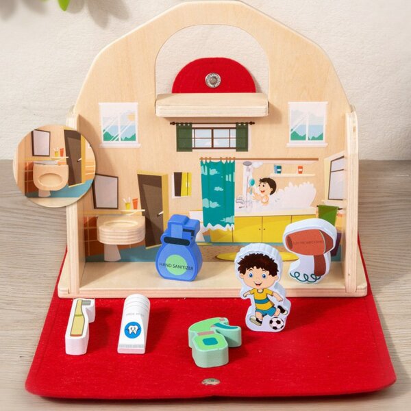 Portable busy house