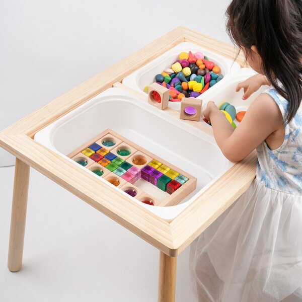 Table for study and sensory play