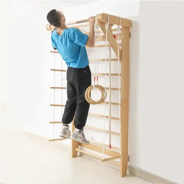 Beech wood wall bar - 80cmx210cm