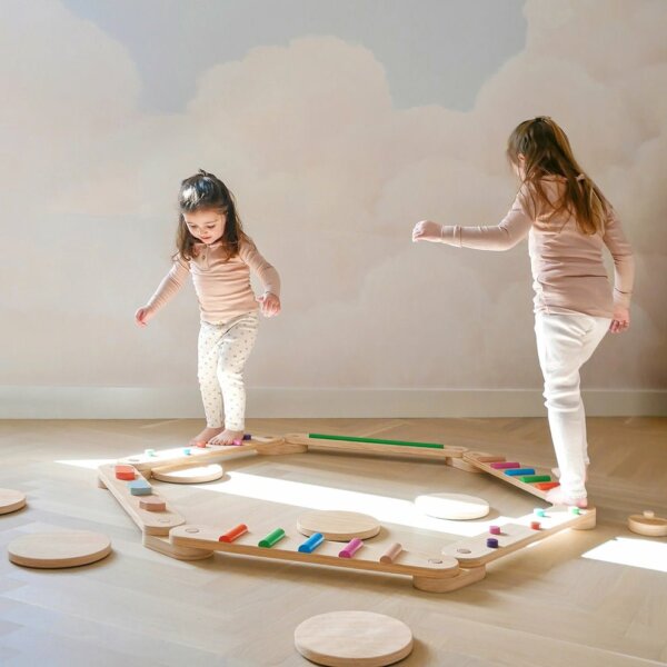 Balance beams and stepping stones