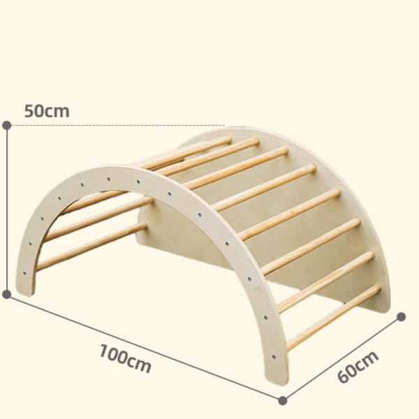 3 in 1 Climbing arch/Table/Rocking bed