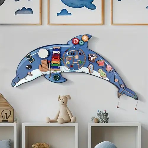 Dolphin Montessori Busy Board