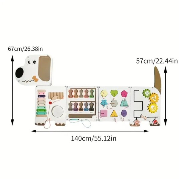Dog Montessori Busy Board