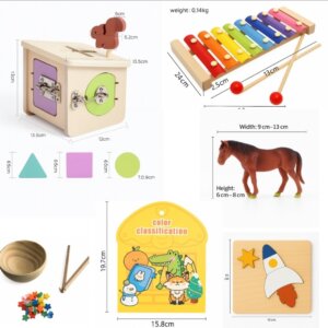 Tinker Tot Box – Toddler Toy Kit 19–24 Months | Montessori Activity Toys
