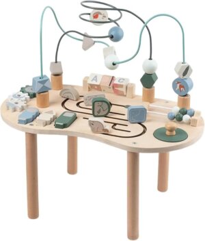 Wooden Activity Table -Toddlers 1Y+