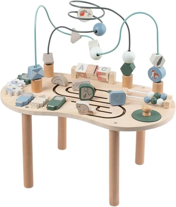 Wooden Activity Table -Toddlers 1Y+