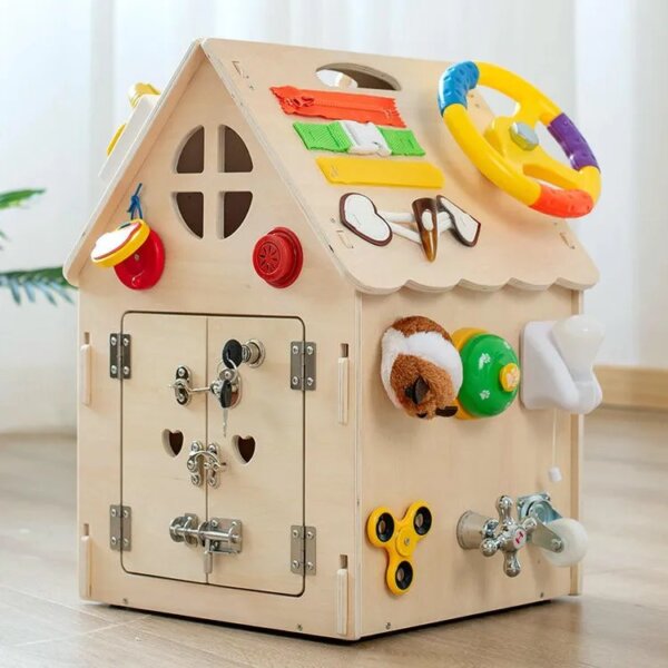 Interactive Montessori Busy House