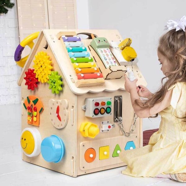 Interactive Montessori Busy House