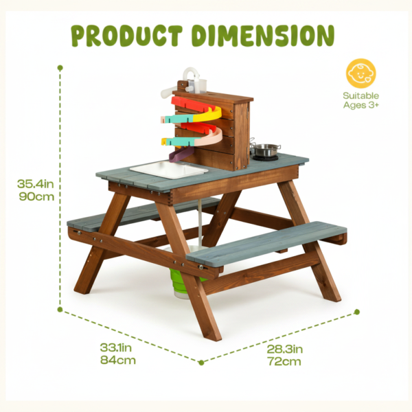 Widea Waterside Picnic Bench