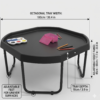 Tuff tray with stand