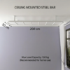 Ceiling steel structure for playroom