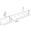 Ceiling steel structure for playroom