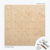 Premium Pre-Drilled Mounting Board (120cm x 120cm)