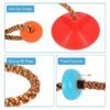Heavy Duty Disc Climbing Rope Swing with Platforms
