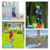 Heavy Duty Disc Climbing Rope Swing with Platforms